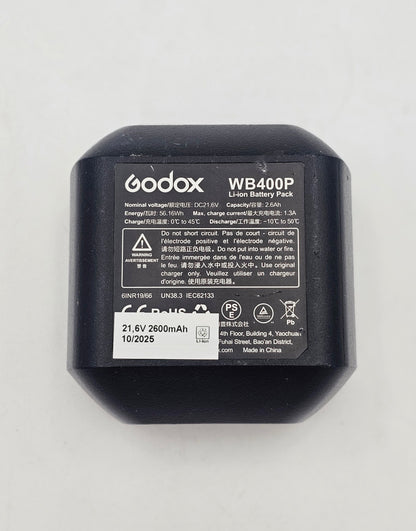GODOX WB400P kennotus 21,6V 2500mAh Li-Ion Samsung